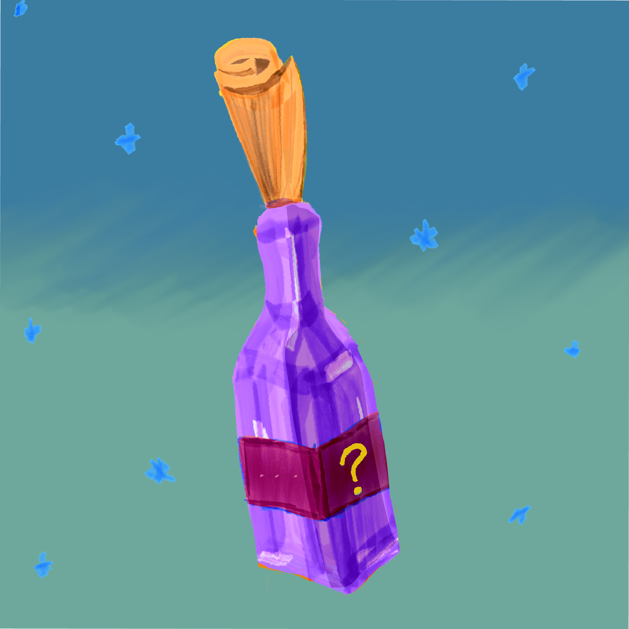 clue bottles