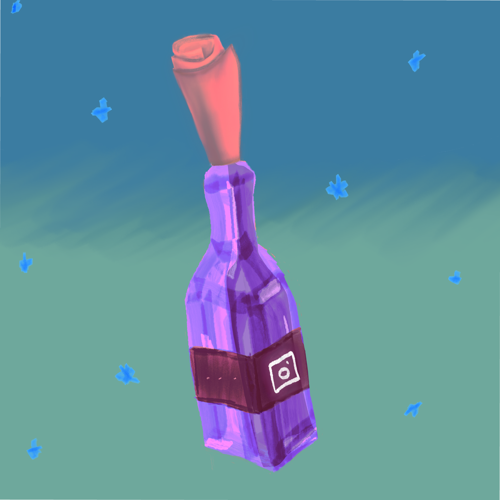 clue bottles insta